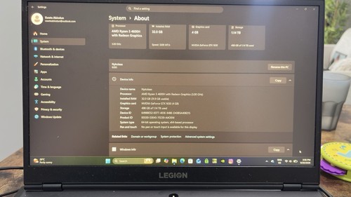 Lenovo legion 15arh05h 32gb - lenovo,