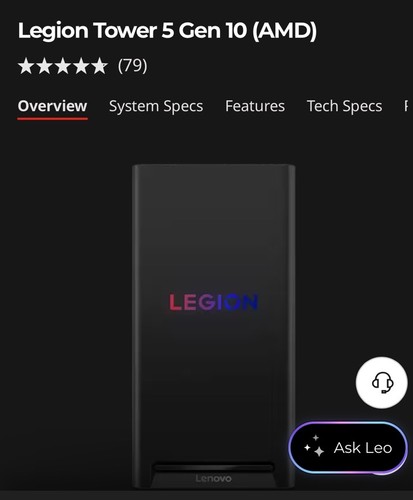 Lenovo legion tower gen - lenovo,
