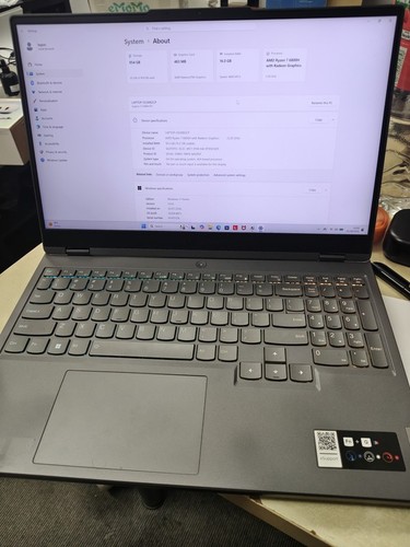 Lenovo legion 15arh7h - 15arh7h, amd