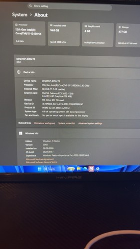 Lenovo legion 12450hx - lenovo, i5-12450hx